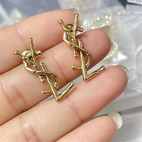 ysl earrings replica|YSL earrings nordstrom.